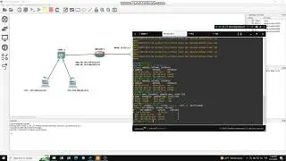 GNS3 Mikrotik VLAN + Cisco Switch