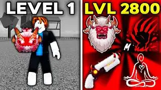 Noob To MAX With FIEND Yeti Fruit.. [Part 1] (Blox Fruits)