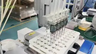How to fill the disposable vape in the factory | DJPUFF FLASK4999