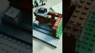 Конструктор Minecraft. Часть первая. Кузница с открывающейся крышей