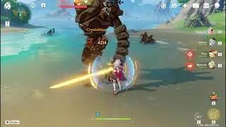 Genshin Impact (Asia Server) AR55 WL8 - My Noelle's Team vs The 3 Ruin Guards