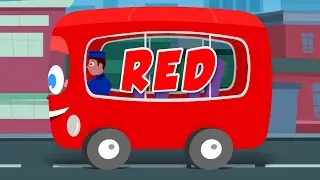 Colors Songs | Colors Ride | Learn Colors for Kids | Bus Song