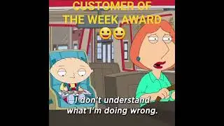 CUSTOMER OF THE WEEK AWARD 😀😀