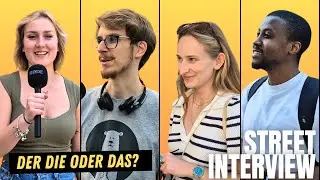 DER DIE DAS Challenge | Asking people to guess the Article | Kaiserslautern