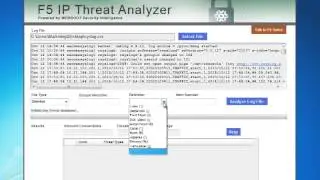 F5 IP Threat Analyzer Tool Overview