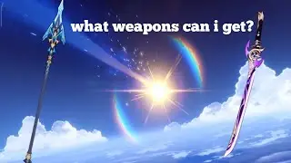 Gacha Banner Weapons Mitspliter and Calamity, Am I lucky?