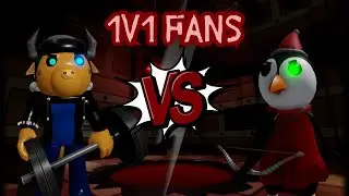 1v1 vs MY FANS in Roblox Piggy!
