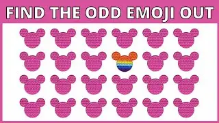 Find The Odd Emoji One Out | Spot The Odd Object One Out #3