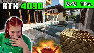 Making my RTX 4090 CRY with INSANE Minecraft GRAPHICS