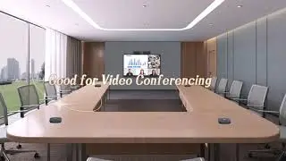 WODWIN WIN-DC5W AI TRACKING VIDEO CONFERENCE SOUNDBAR CAMERA WITH WIRELESS MICROPHONE