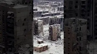 View of #Toretsk destroyed by russian orc #russia #ukraine #warzone
