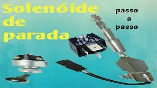 solenoide de parada do motor