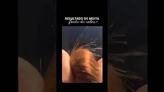 MUITA FONTE DE CALOR... #hairstyle #cabelos #pontasduplas