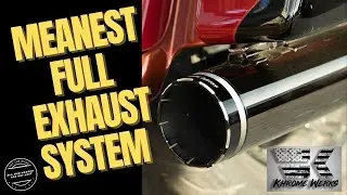 THE BEST SOUNDING HARLEY DAVIDSON EXHAUST ...PERIOD!!! Khrome Werks
