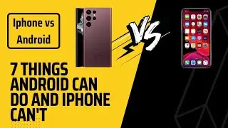 7 Things Android can do & iPhone Can't 💯