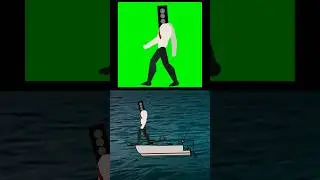 Pacu Jalur skidibi toilet green Screen