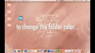 how to change folder colors on a mac