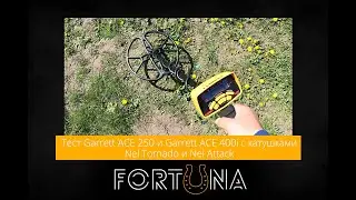 Тест Garrett ACE 250 и 400i с катушками Nel Tornado и Nel Attack