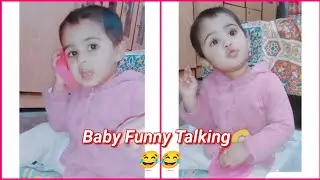 Barirah cute/Funny video 😂 l Baby cute talking video