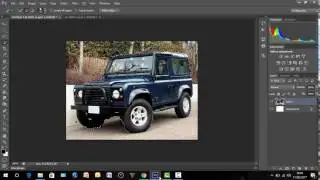 photoshoping a landrover 2