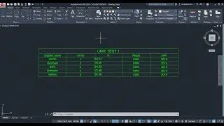 part 22 : Table command  & edit table command in autocad