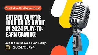 Catizen Crypto: Discover the Future of Play-to-Earn Gaming in 2024 with Catizen Crypto Rewards!