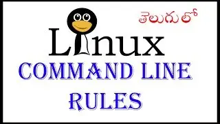 Linux command line rules in telugu