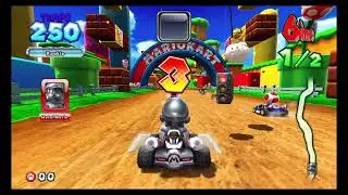 Mario Kart: Arcade GP DX Gameplay on my Custom Pedestal Arcade