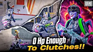 0 Hp Enough To Clutch!! 💥 | IPHONE 13 IN 2024?? |  PUBG/BGMI TEST 2024 | BGMI