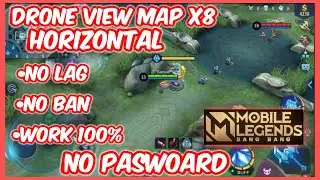 script drone view map terbaru | x8 | horizontal | patch beatrix | mobile legends