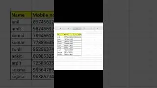 "Excel Tips and Tricks: How to Hide Mobile Numbers Safely"