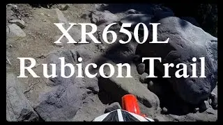 XR650L- The Rubicon Trail in 10 minutes
