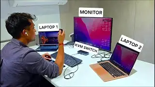 One Monitor, Two Laptops – KVM Switch Explained (UGREEN)