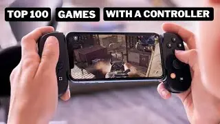 Top 100 best Android & IOS games with controller support 2024