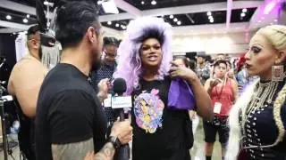 Chi Chi DeVayne from RuPaul's Drag Race chats with Boomer Banks for FleshJack