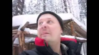 Постройка лачуги в лесу №40  Отделка пола