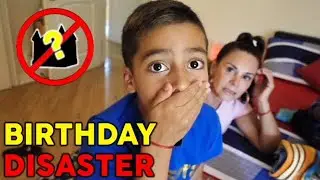 BIRTHDAY DISASTER FOR 8 YEAR OLD *SO SORRY* | The Royalty Family