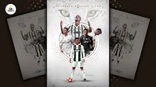 Tutorial 106 - Cristiano Ronaldo wallpaper design | CR7 | Photoshop