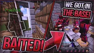 WE WENT FULL INVIS AND BAITED THEM OUT TO GET IN THEIR BASE!! - VeltPvP [1]