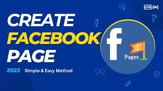 Create Facebook Page 2023 | Simple & Easy Method - Haris Tech Solution