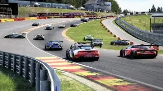 ГОНКА В КОТОРОЙ УМИРАЮТ НА ПЕРВОМ КРУГЕ 🚩 #acc #ps5 #simracing #старт #фаталити