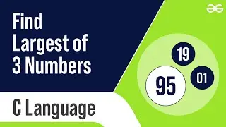 Find Largest among three numbers Using C Language in VS Code #codetheworld #clanguage