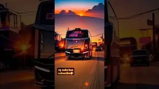 TELOLET BUS SUNSET #basurihorn #busmania #basuriairhorn #bussid #teloletbasuri #teloletslowmo #fyp