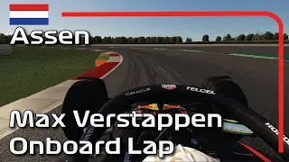 TT Assen Circuit | Max Verstappen | Red Bull F1 2022 | Assetto Corsa