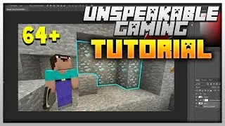 How to Make Minecraft Thumbnails Like UNSPEAKABLEGAMING!