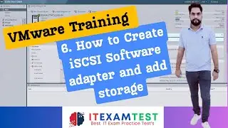 VMware Training: 6 Create iSCSI Software adapter and add storage