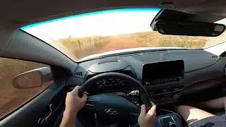 MOSTRANDO A PISTA DO ROÇA RACE ACELERANDO O HYUNDAI KONA HYBRID