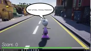 UE4 Dialogue Chat Bubble