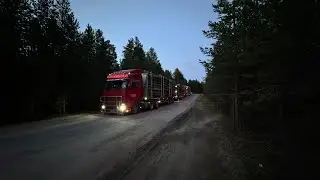 Заготавливаемся дровами на зиму. Везём 3 паровоза #большегруз #дальнобой #moisei