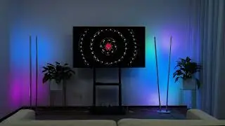 RGBWW Smart Corner Floor Lamp
